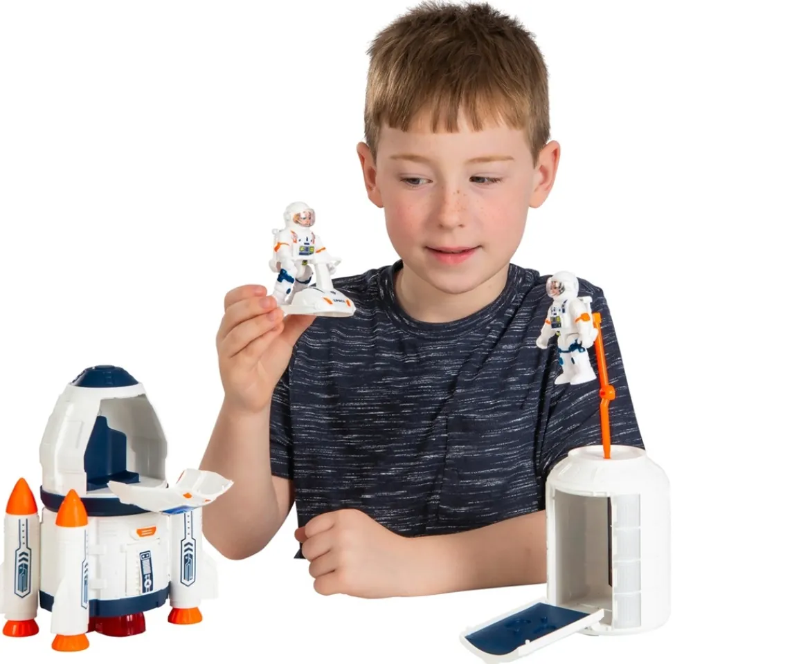 Ken Black Space Rocket with Figures Playset| Science & Discovery|Action Figures & Playsets