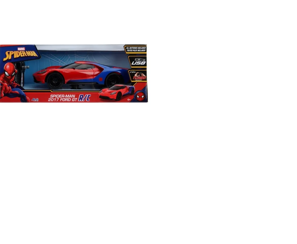 Ken Black Spider-Man 1:16 Remote Control 2017 Ford GT| Action Figures & Playsets