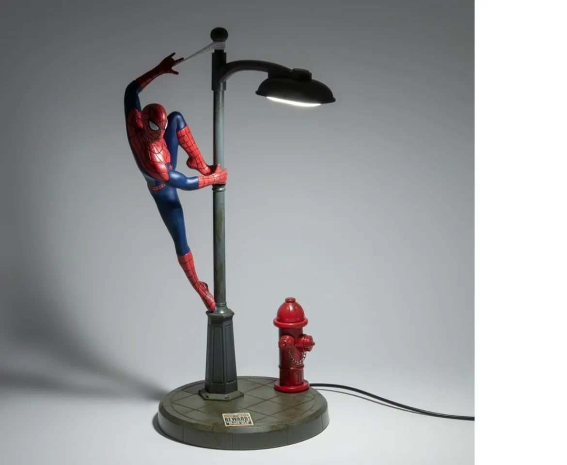 Ken Black Spider-Man Figurine Lamp| Gaming Accessories