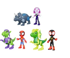 Ken Black Spidey Hero Dino Webs Fig Ast| Preschool & Electronic Learning