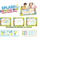 Ken Black Splash Doodle Mat| Art & Crafts