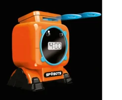 Ken Black Spybots Clockbot Disc-Shooting Robot Alarm Clock| Action Figures & Playsets