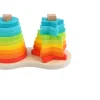 Ken Black Squirrel Play Rainbow Stacking Tower| Baby Play|Wooden Toys