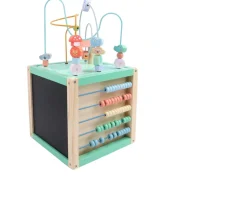 Ken Black Squirrel Play Safari 5 in 1 Wooden Activity Cube| Baby Play