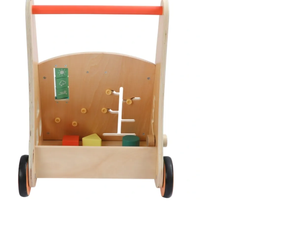 Ken Black Squirrel Play Safari Wooden Activity Walker Set| Baby Play|Wooden Toys