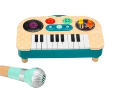 Ken Black Squirrel Play Take Along Electronic DJ Set| Wooden Toys