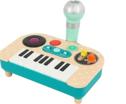 Ken Black Squirrel Play Take Along Electronic DJ Set| Wooden Toys