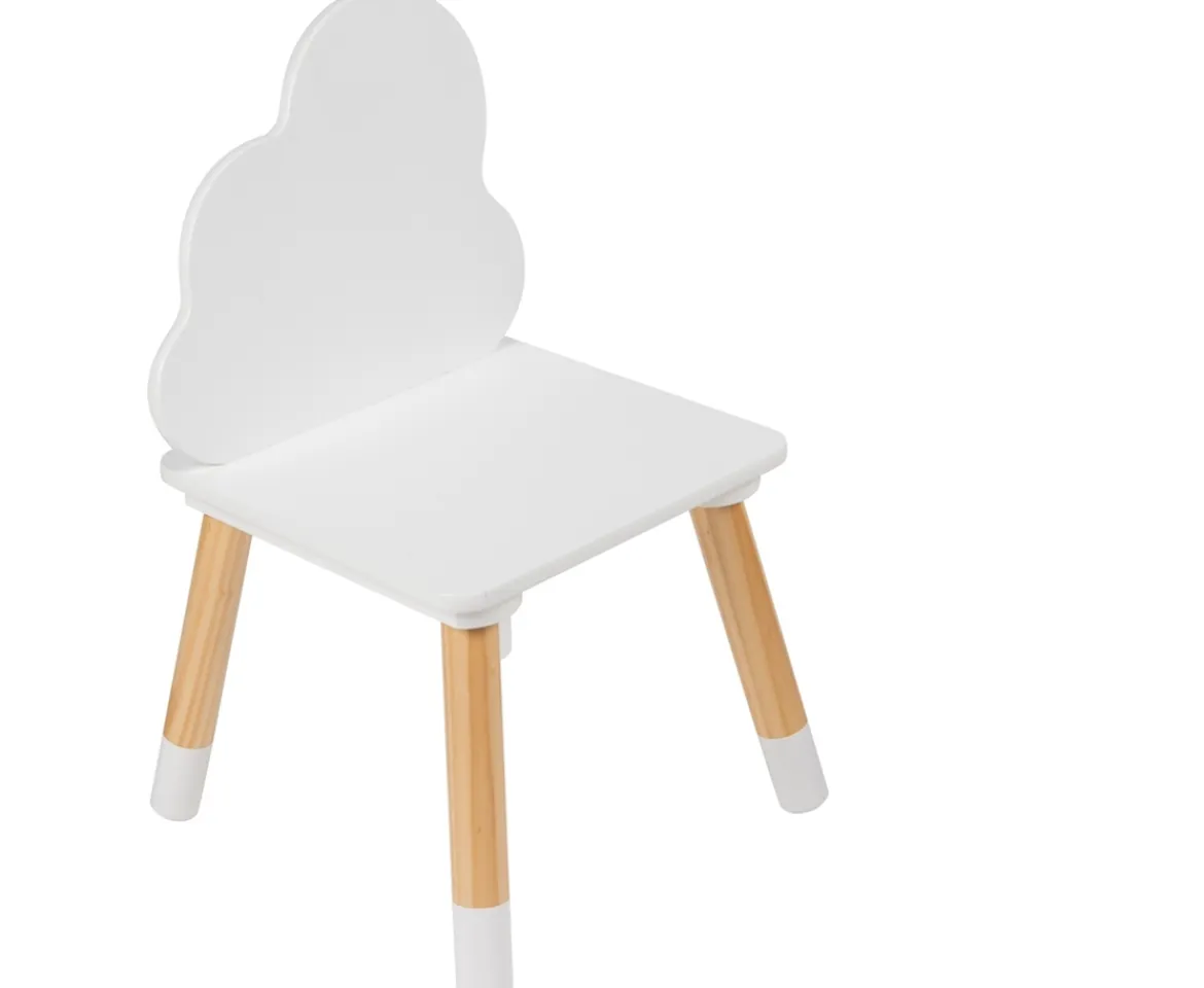 Ken Black Squirrel Play Wooden Cloud Kids Table and Chair Set| Wooden Toys|Preschool & Electronic Learning