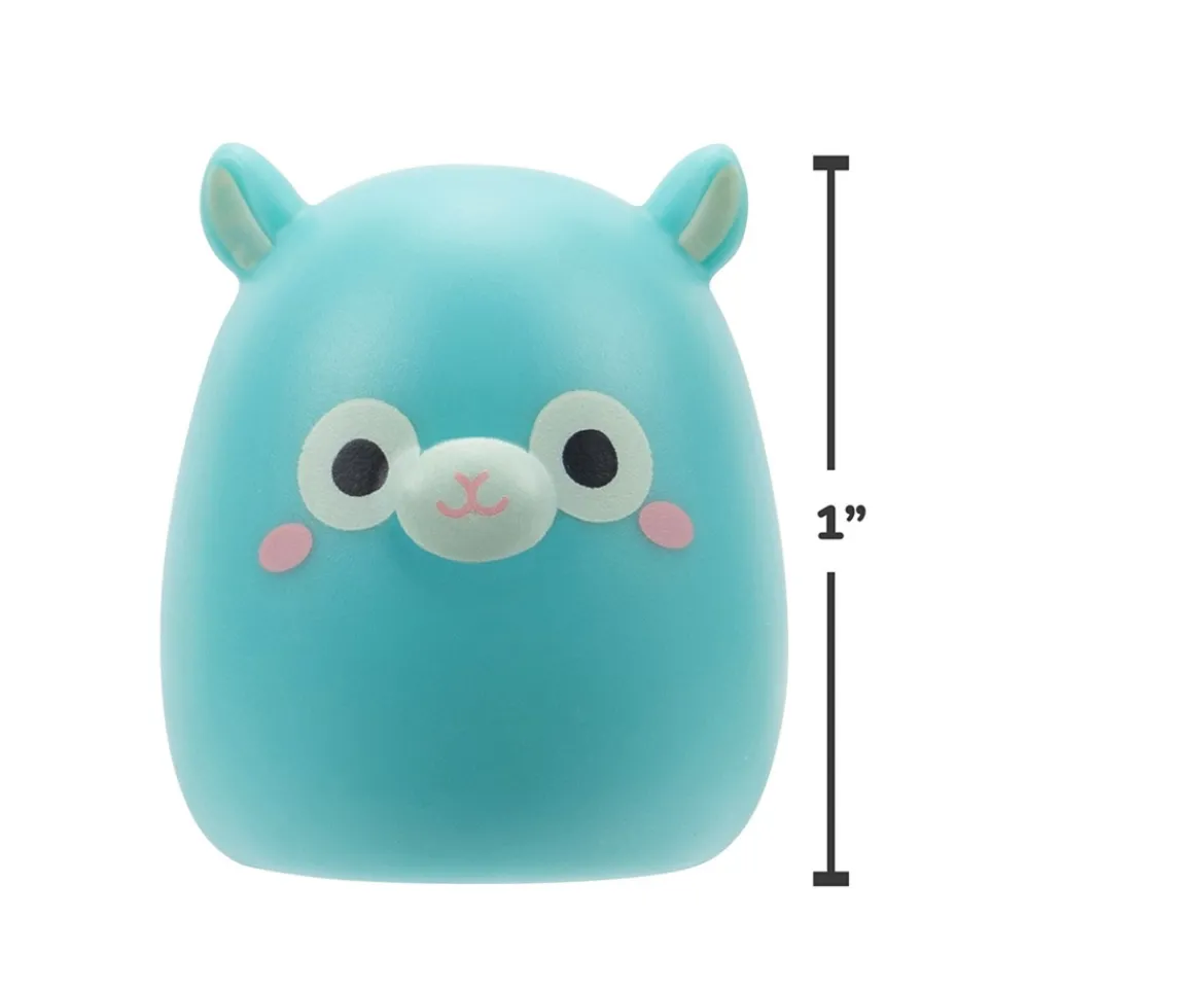 Ken Black Squish-a-longs 2 Pack Blinds - Series 1, - (2) 1” Mini-Squish, 1 Accessory, 1 Ring, 1 Capsule, 1 Col| Soft Toys