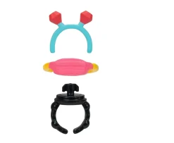 Ken Black Squish-a-longs by Original Squishmallows 8 Pack - Series 1, Style 2 - (8) 1” Mini-Squish with 2 Acce| Soft Toys