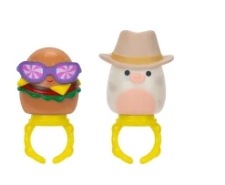 Ken Black Squish-a-longs by Original Squishmallows 8 Pack - Series 1, Style 1 - (8) 1” Mini-Squish with 2 Acce| Soft Toys