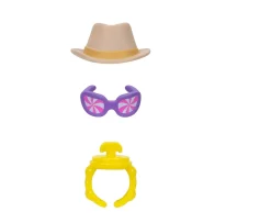 Ken Black Squish-a-longs by Original Squishmallows 8 Pack - Series 1, Style 1 - (8) 1” Mini-Squish with 2 Acce| Soft Toys