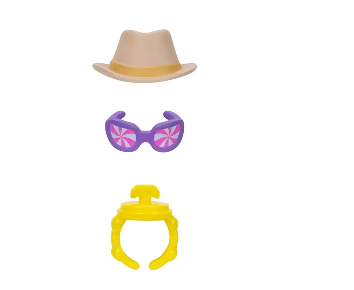 Ken Black Squish-a-longs by Original Squishmallows 8 Pack - Series 1, Style 1 - (8) 1” Mini-Squish with 2 Acce| Soft Toys