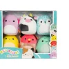 Ken Black Squishmallows Original Micromallows 6-Pack – Cailey Crab, Cole Turtle, Connor Cow, Gavi Turkey, Hasa| Soft Toys