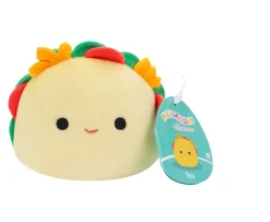 Ken Black Squishmallows Original Micromallows 4-Pack Irina Axolotl, Tabitha Cat, Tex Taco, Gordon Shark| Soft Toys