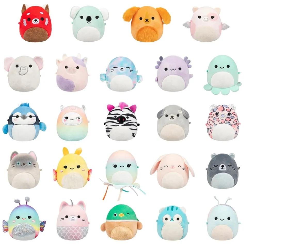 Ken Black Squishmallows Original Micromallows Plush Mystery Capsules Series 1| Soft Toys