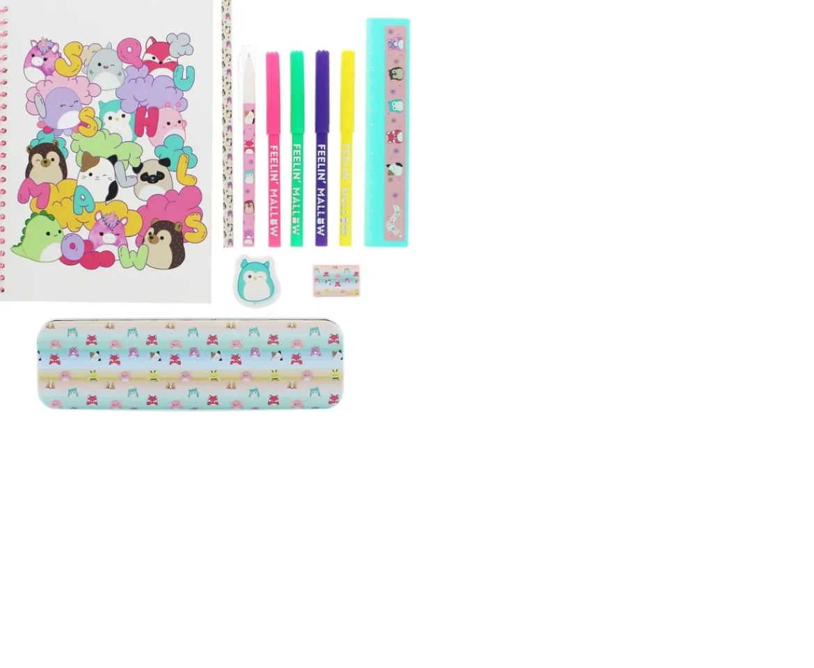 Ken Black Squishmallows Stationery Set| Books