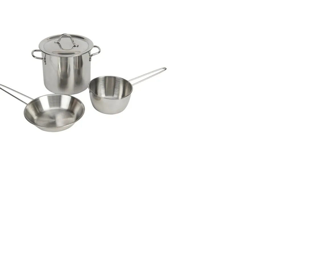 Ken Black Stainless Steel Cookware Playset Assortment| Dolls & Dollhouses