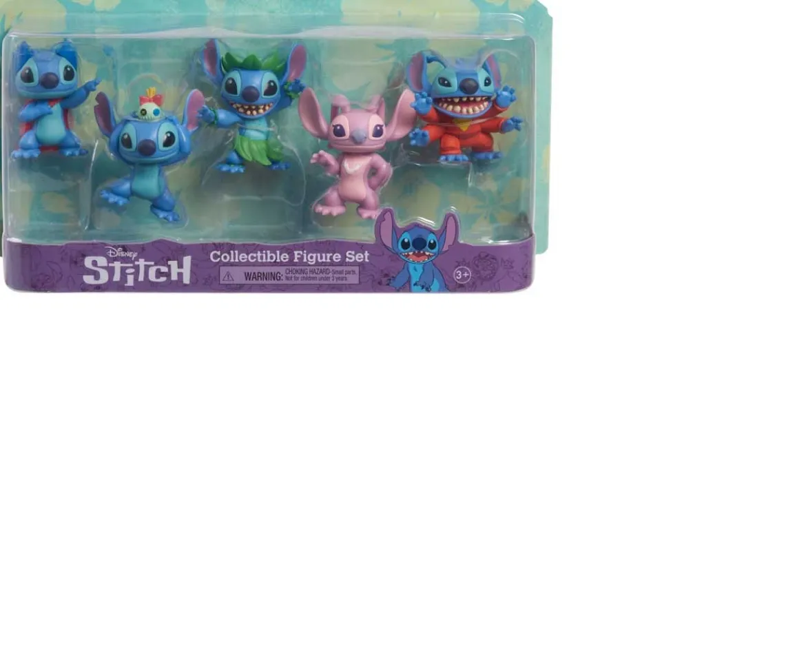 Ken Black Stitch 5 Pack Collectible Figures Set| Action Figures & Playsets