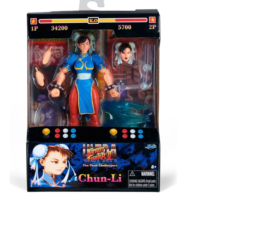 Ken Black Street Fighter Chun-Li 15cm Action Figure| Action Figures & Playsets