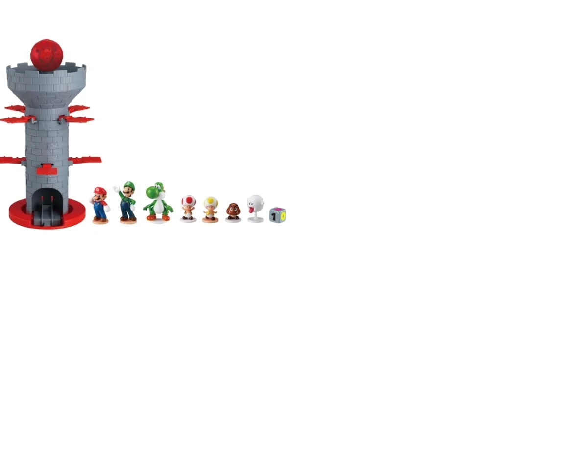 Ken Black Super Mario Blow Up Shaky Tower| Board Games|Action Figures & Playsets