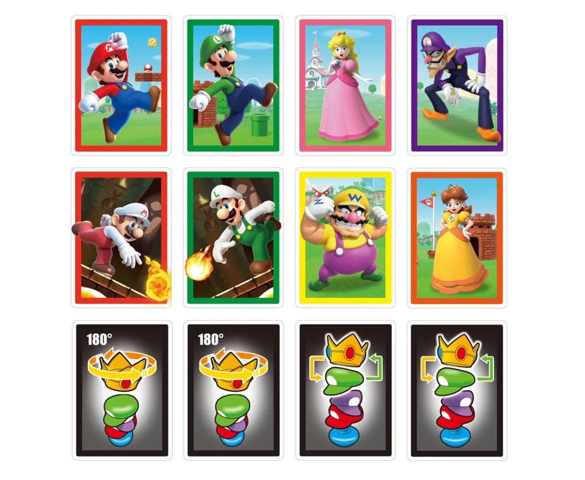 Ken Black Super Mario Cap Stacker| Board Games