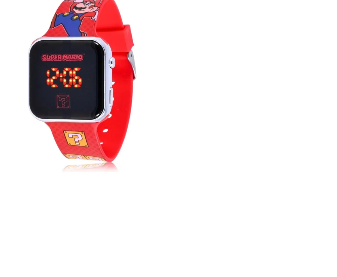 Ken Black Super Mario Kids LED Watch|Kids Kids Watches