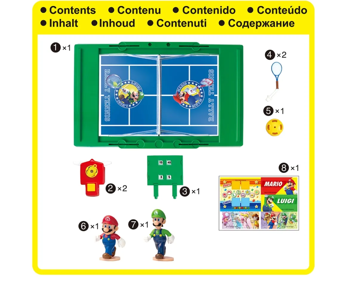 Ken Black Super Mario Rally Tennis| Board Games