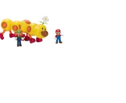 Ken Black Super Mario Wiggler, Mario, and Luigi Figure Set| Action Figures & Playsets