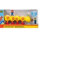 Ken Black Super Mario Wiggler, Mario, and Luigi Figure Set| Action Figures & Playsets