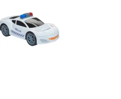 Ken Black Super Wheelz Light and Sounds Police Car| Action Figures & Playsets