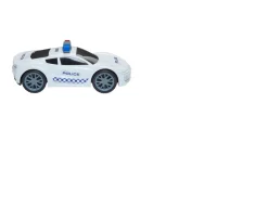 Ken Black Super Wheelz Light and Sounds Police Car| Action Figures & Playsets