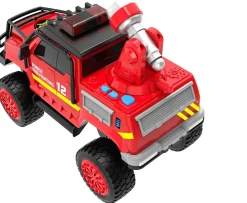 Ken Black Super Wheelz Lights & Sounds Hydro Fire Fighter Truck| Building & Vehicle Toys
