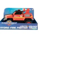 Ken Black Super Wheelz Lights & Sounds Hydro Fire Fighter Truck| Building & Vehicle Toys