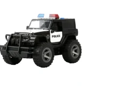 Ken Black Super Wheelz Lights and Sounds Police Truck| Building & Vehicle Toys