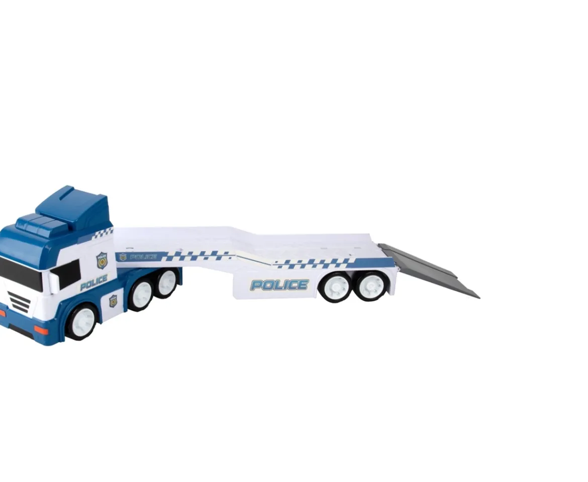 Ken Black Super Wheelz Police Transporter Set| Building & Vehicle Toys