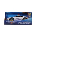 Ken Black Super Wheelz Small Lights and Sounds Police Car| Action Figures & Playsets