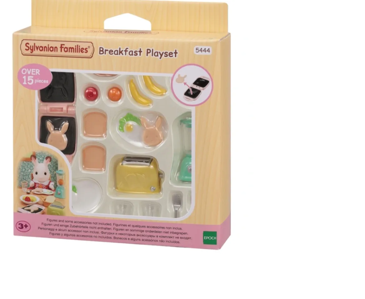 Ken Black Sylvanian Families Breakfast Playset| Dolls & Dollhouses