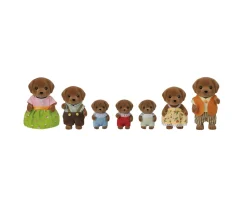 Ken Black Sylvanian Families Chocolate Labrador Family 7 Pack| Dolls & Dollhouses