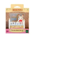 Ken Black Sylvanian Families Chocolate Rabbit Baby Set (Baby Bed)| Dolls & Dollhouses