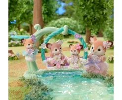 Ken Black Sylvanian Families Deer Babies Floral Swing Set| Dolls & Dollhouses