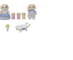 Ken Black Sylvanian Families Flora Rabbit Family| Dolls & Dollhouses