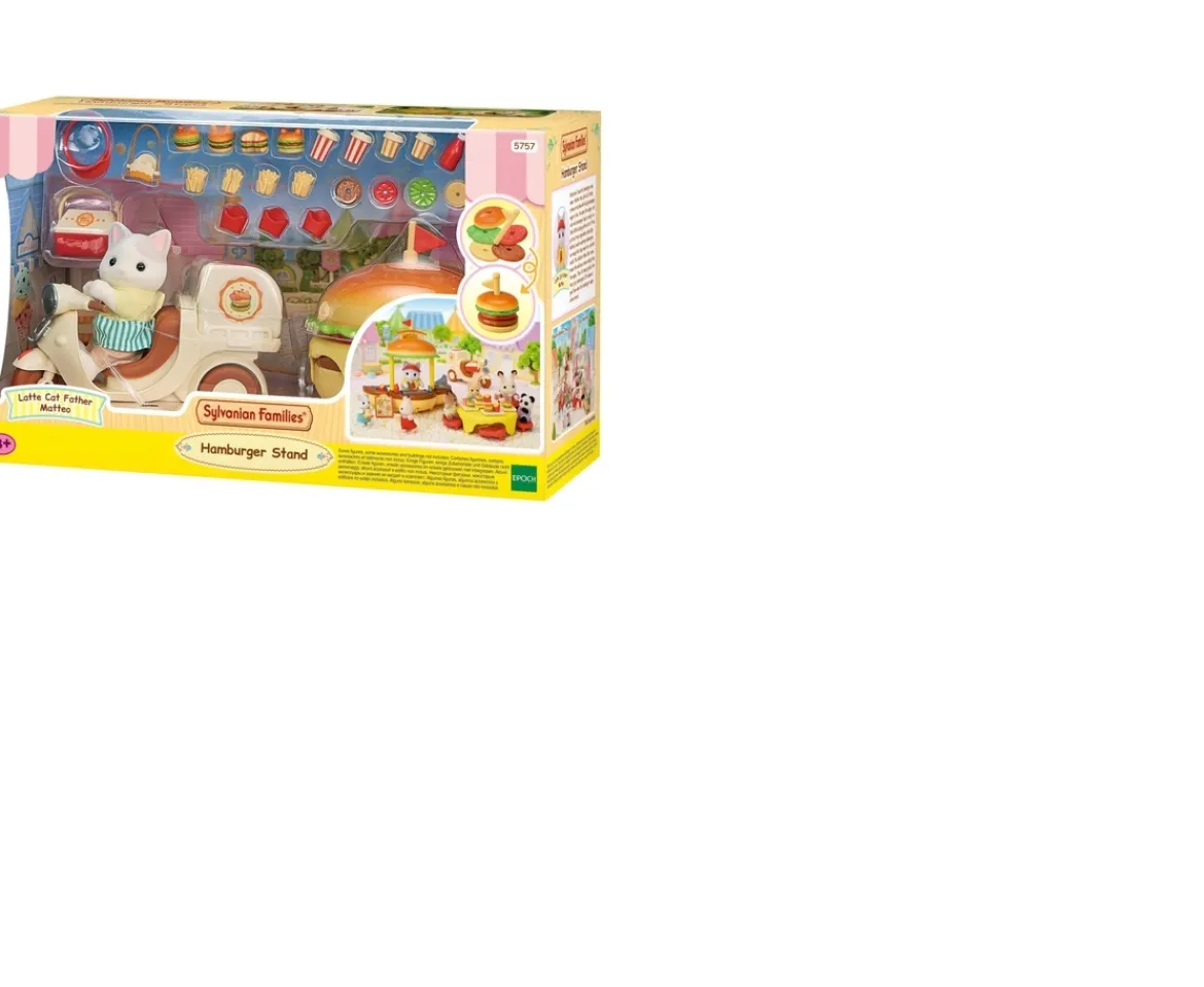 Ken Black Sylvanian Families Hamburger Stand| Dolls & Dollhouses