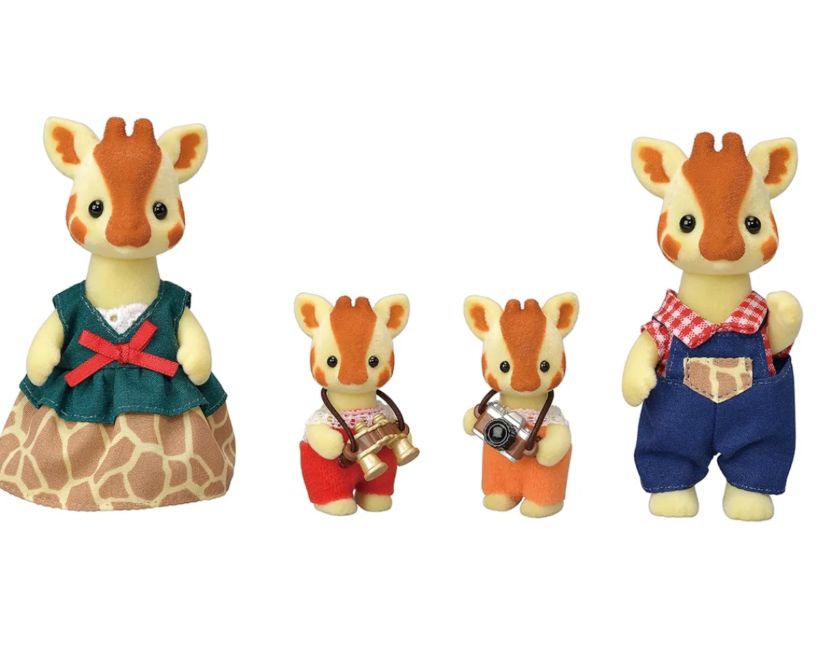 Ken Black Sylvanian Families Highbranch Giraffe Family| Dolls & Dollhouses