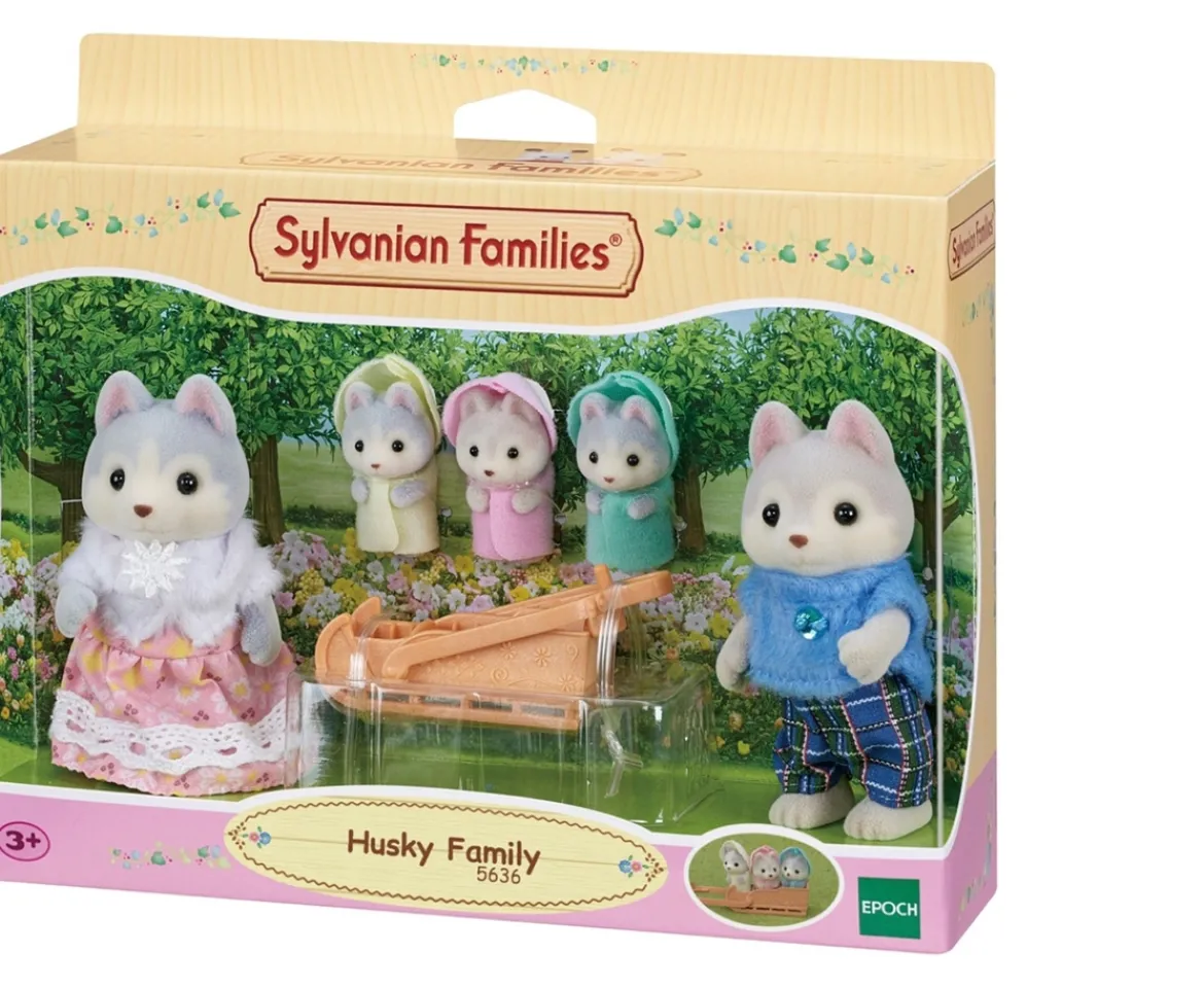 Ken Black Sylvanian Families Husky Family| Dolls & Dollhouses