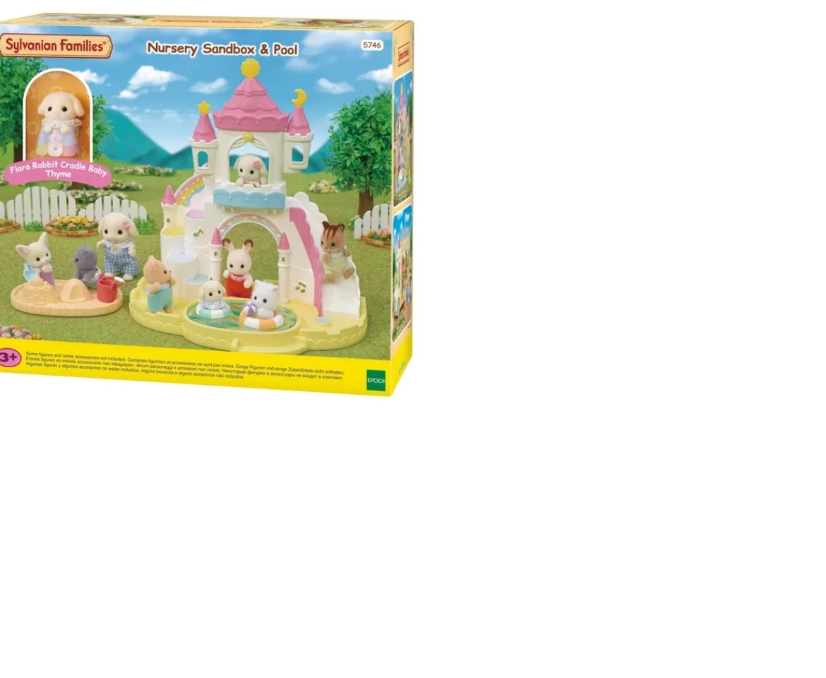 Ken Black Sylvanian Families Nursery Sandbox & Pool Set| Dolls & Dollhouses