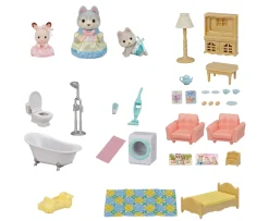 Ken Black Sylvanian Families Red Roof Country Home Set -Secret Attic Playroom-| Dolls & Dollhouses