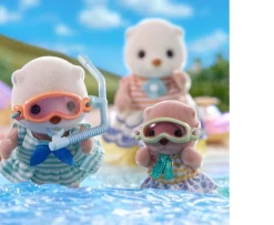 Ken Black Sylvanian Families Sea Otter Sisters Splashy Snorkel Set| Dolls & Dollhouses