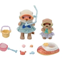 Ken Black Sylvanian Families Sea Otter Sisters Splashy Snorkel Set| Dolls & Dollhouses