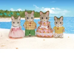 Ken Black Sylvanian Families Striped Cat Family| Dolls & Dollhouses